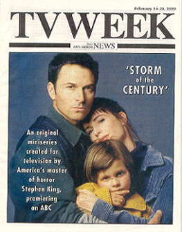 "Storm Of The Century" TV Week Cover